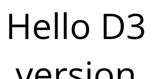 Fork of D3 Starter