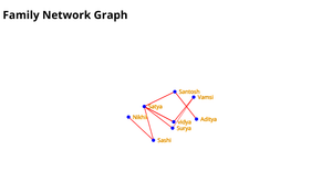 Family Network graph