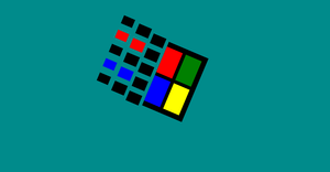 SVG First Attempt Fork, inpired by the Windows 95 Logo