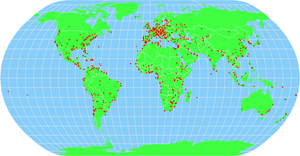 International football games around the world