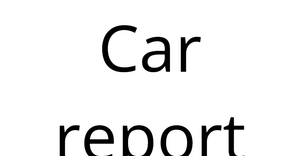 Car Report