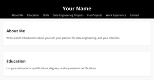 Fork of HTML Starter