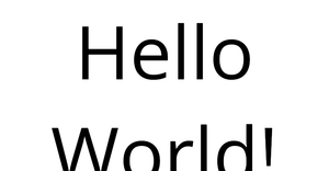  HELLO WORLD