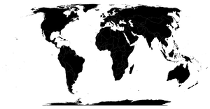 world map