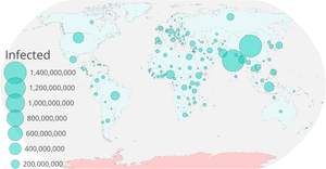 Circles on a Map
