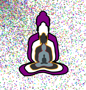 Fork of Buddha - Overlapping Buddha