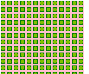 Circles and rectangles grid
