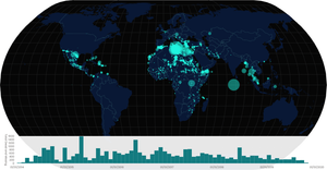 missing migrants on a map