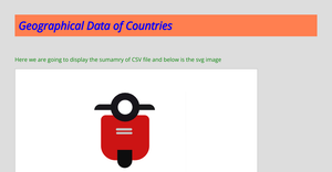 Loading CSV data through D3