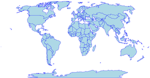 ICE 8 world map