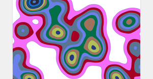 moving contours colored
