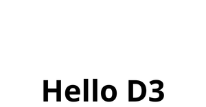 Fork of D3 Starter