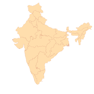 ICE - 8 : India Map