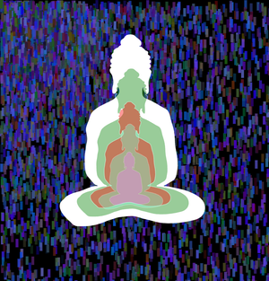 Fork of Fork of Fork of Fork of Fork of Buddha in colors -overlapping Buddha