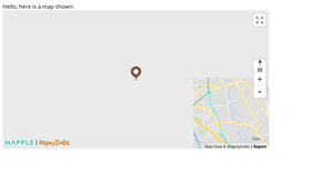 MapmyIndia Map Example