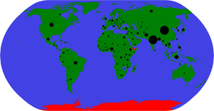 Circles on a Map