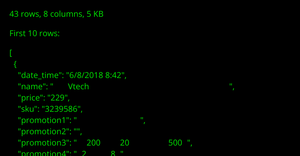 Data Table Summary
