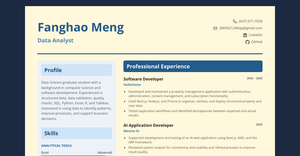 resume