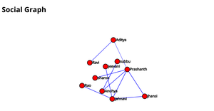 social Network graphic