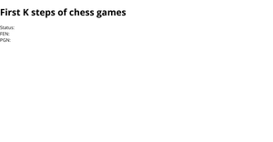 With chessboard