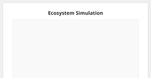 Ecosystem Simulation
