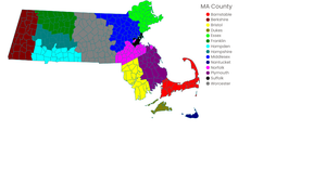 Massachusetts Chrolopleth map with interactive legend and viewbox