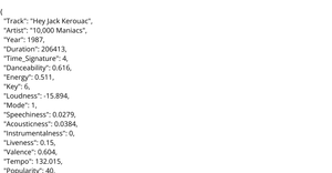 Find 3 Datasets Assignment - Music