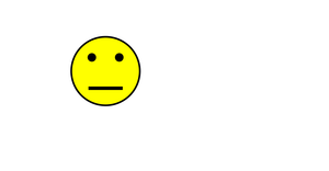 A smiley face