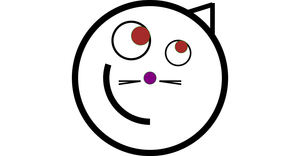 cat face smiley