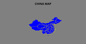 FORK OF CHINA MAP