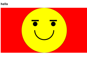 A face with D3.js