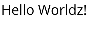 Hello Worldz