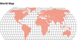 world map