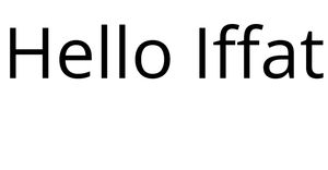 HTML Starter text