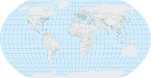 Points on a map