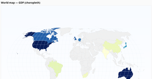 World Map with Population