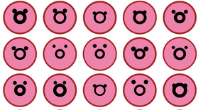 Piggy smile Face 