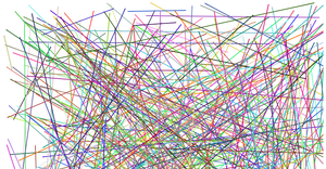Fork of Fork of Random lines