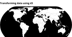 Visualizing transformed data