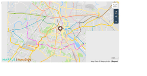 MapmyIndia Map Example