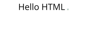 Basic HTML page