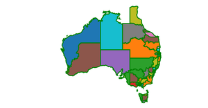 Fork of Australia Electorate Map