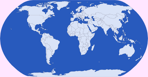 WORLD MAP ICE 8
