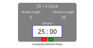 FCC - 25+5 Clock