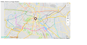 MapmyIndia Map Example