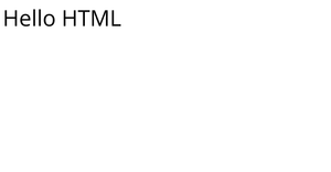 HTML Starter