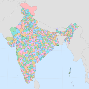 India Districts Map
