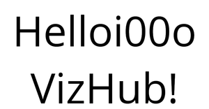 Fork of Hello VizHub
