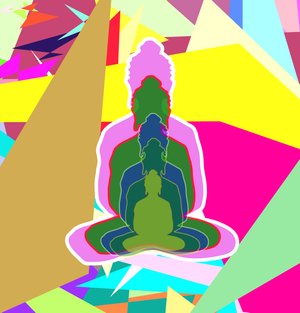 Fork of 5 Buddhas