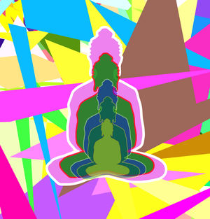 Fork of 5 buddhas